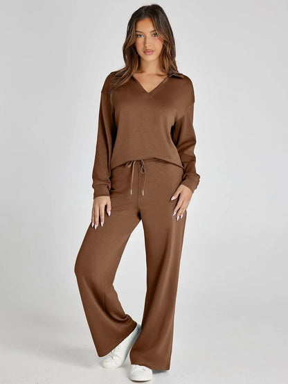 Renée | Conjunto Minimalista Acogedor de Dos Piezas