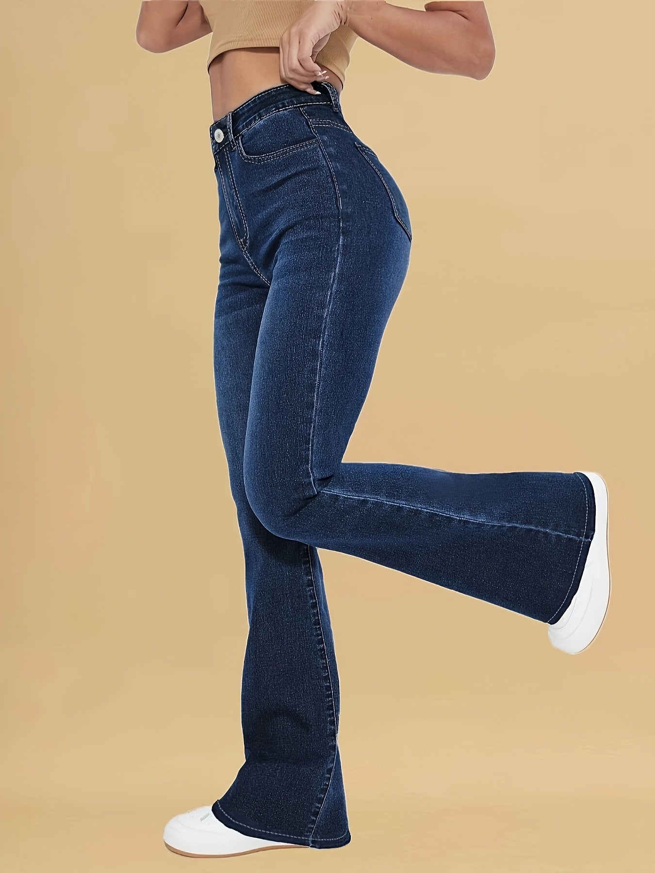 Inès | Jeans Acampanados Chic Modernos
