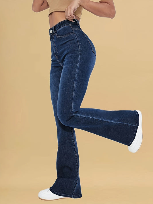 Inès | Jeans Acampanados Chic Modernos