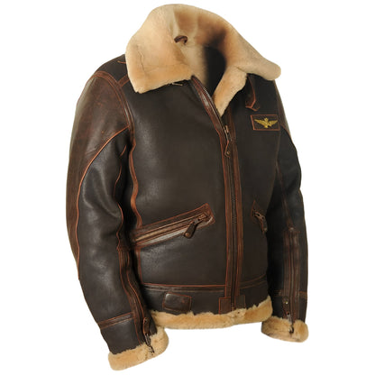 Juan | Chaqueta de Piloto con Forro Cálido
