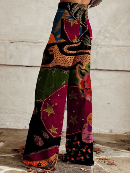 Léna | Pantalones Bohémios Chic