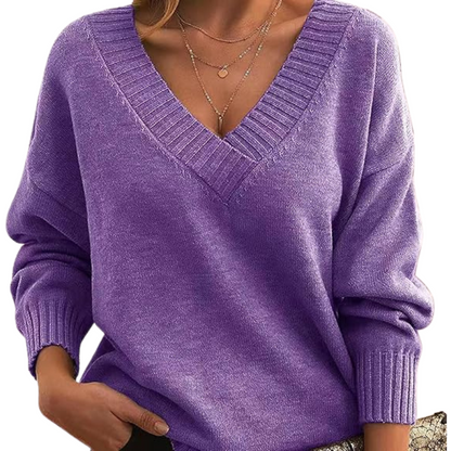 Lillian | Jersey Ligero con Cuello en V