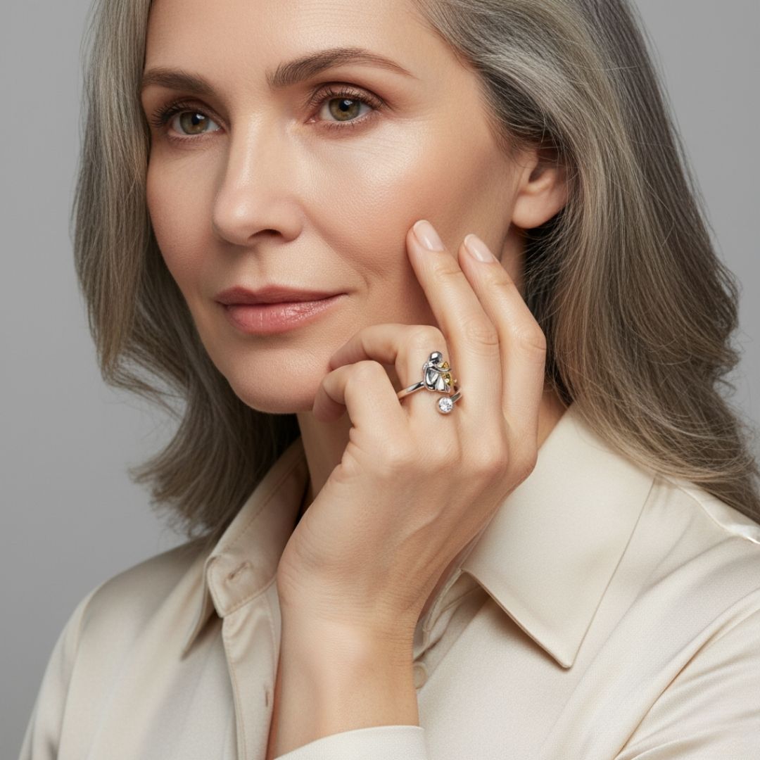 Rose | Anillo con Icono de Perro