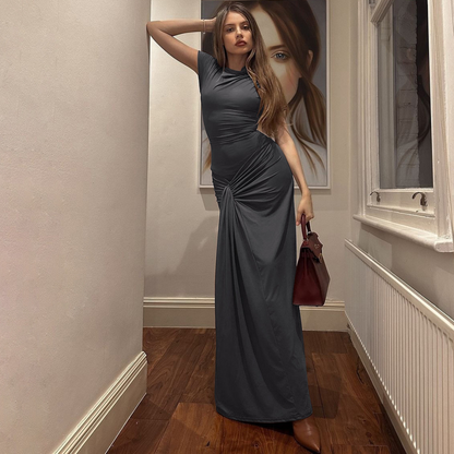 Miriam | Vestido Bodycon Cruzado Fruncido