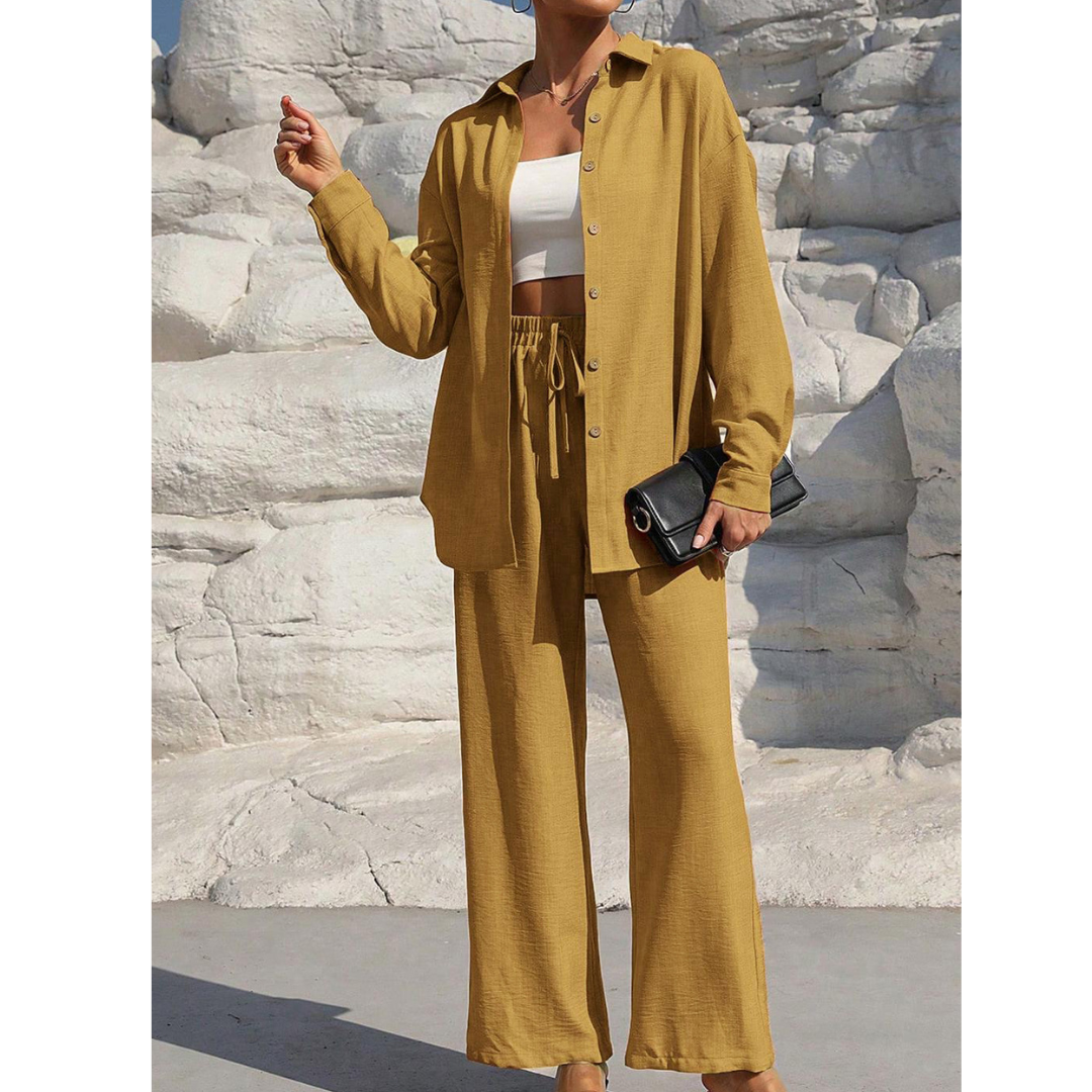 Vanora | Conjunto Blusa y Pantalón Cómodo