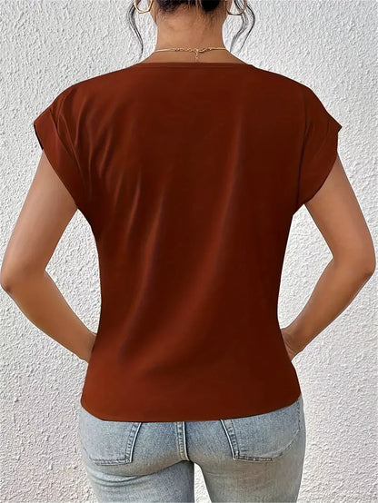Belle | Top Elegante con Cuello en V