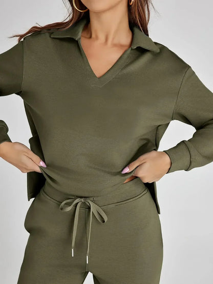 Renée | Conjunto Minimalista Acogedor de Dos Piezas