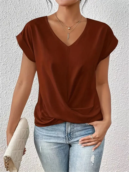 Belle | Top Elegante con Cuello en V