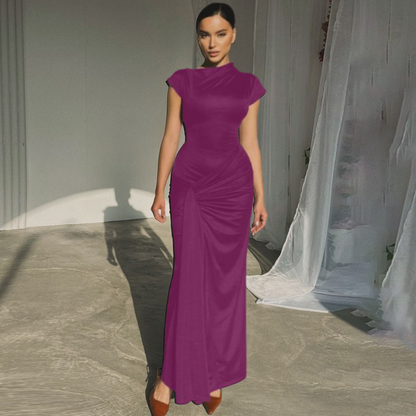 Miriam | Vestido Bodycon Cruzado Fruncido