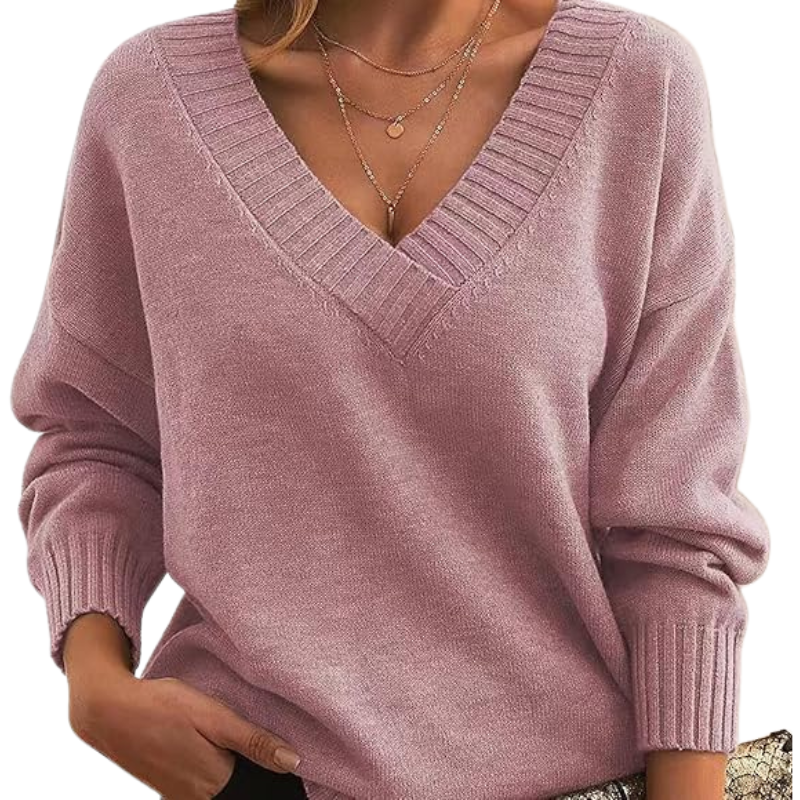 Lillian | Jersey Ligero con Cuello en V