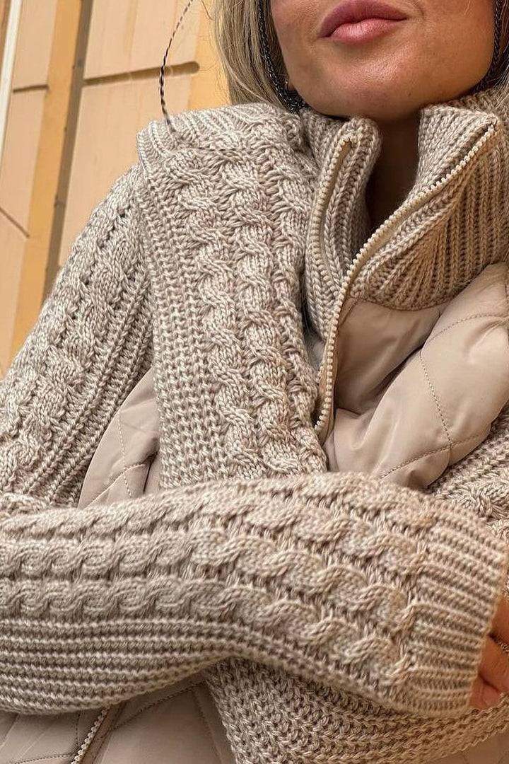 REINA | Chaqueta de Punto Acolchada