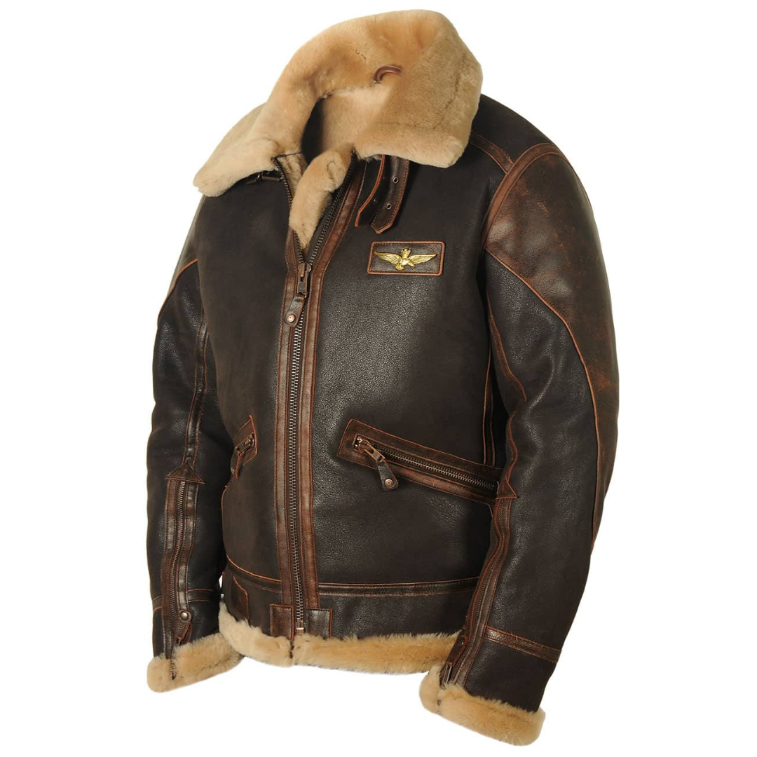 Maverick | Chaqueta Piloto Piel Cálida