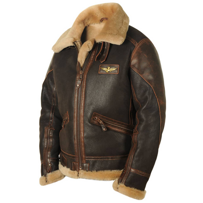 Maverick | Chaqueta Piloto Piel Cálida