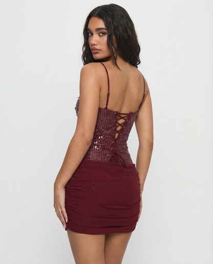 Rebe | Vestido Corto Fiesta