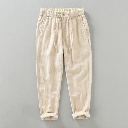 Elliot | Pantalón Algodón-Lino
