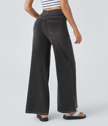 Solène | Jeans de Ajuste Relajado y Pierna Ancha