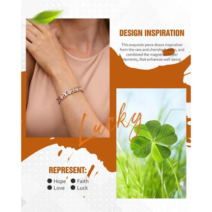 Monique | Brazalete Cobre Magnético Elegante