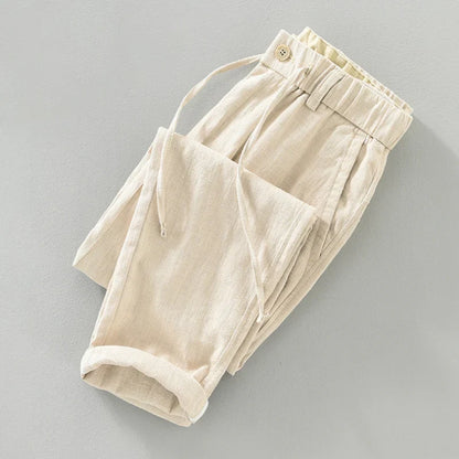 Elliot | Pantalón Algodón-Lino