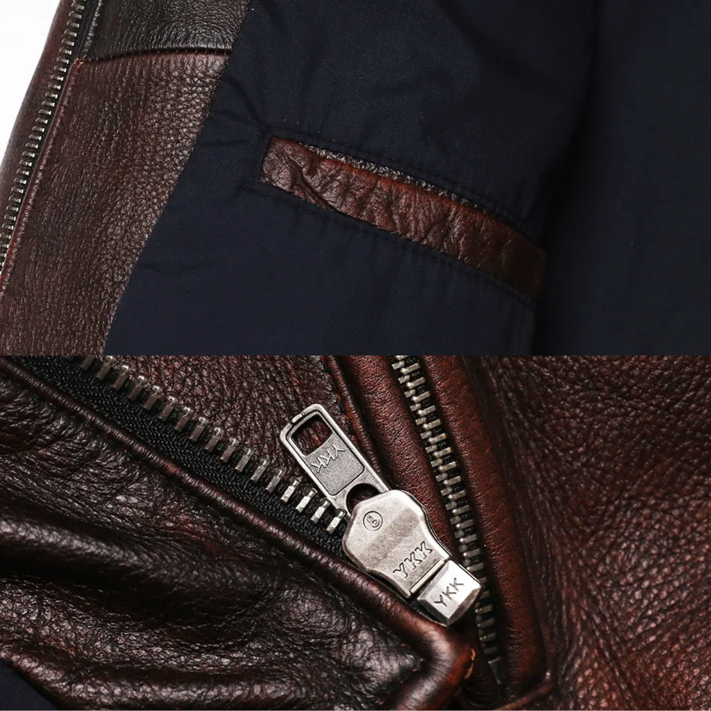 Ramón | Chaqueta Cuero Vintage