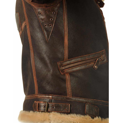 Maverick | Chaqueta Piloto Piel Cálida