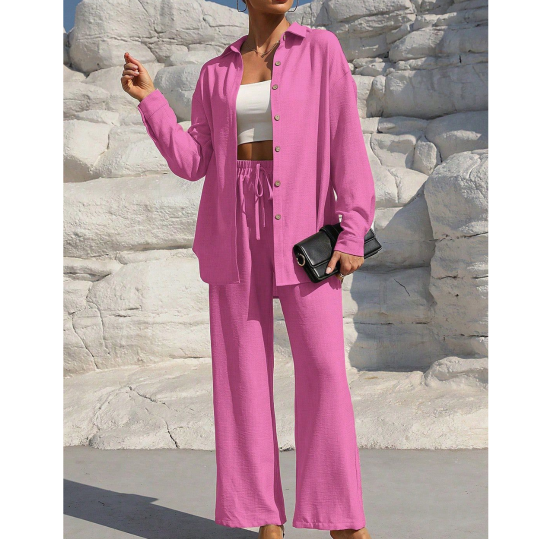 Vanora | Conjunto Blusa y Pantalón Cómodo