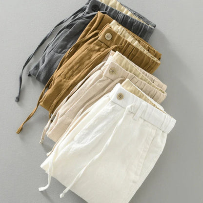 Elliot | Pantalón Algodón-Lino