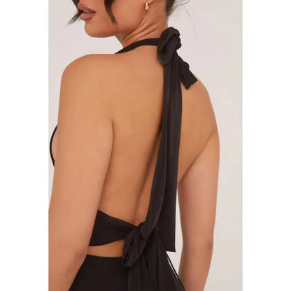 Zarata | Vestido Mini Noche Espalda Descubierta