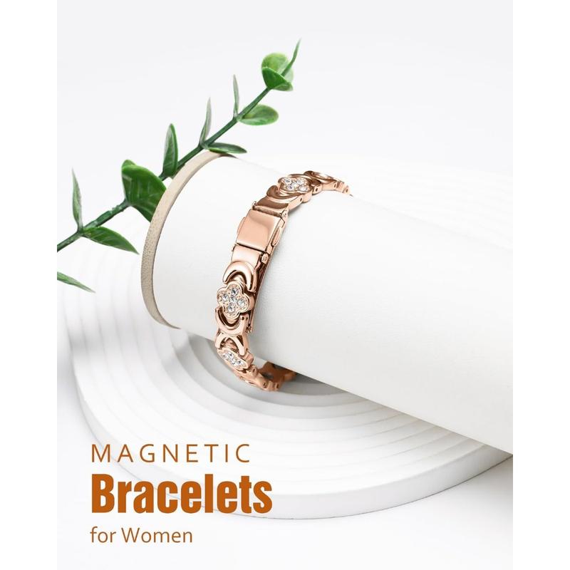 Monique | Brazalete Cobre Magnético Elegante