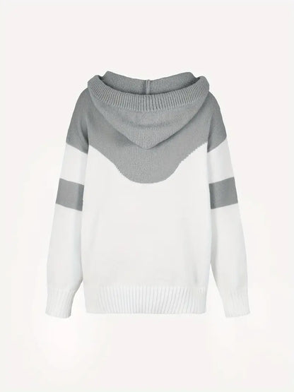 Ríona | Sudadera Capucha Bicolor
