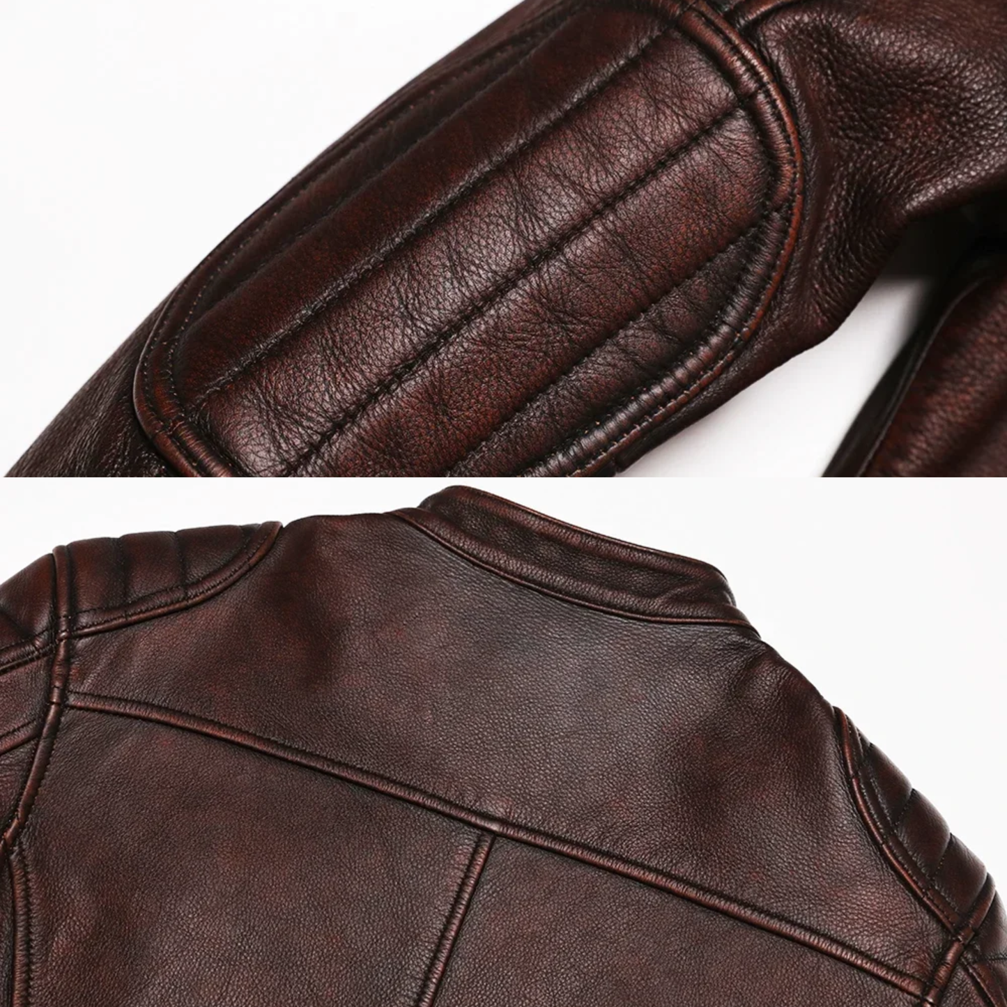 Ramón | Chaqueta Cuero Vintage