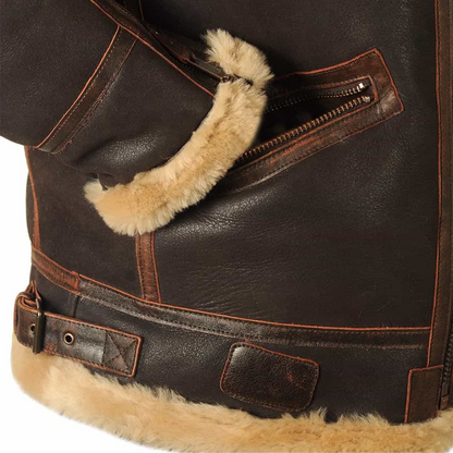 Maverick | Chaqueta Piloto Piel Cálida