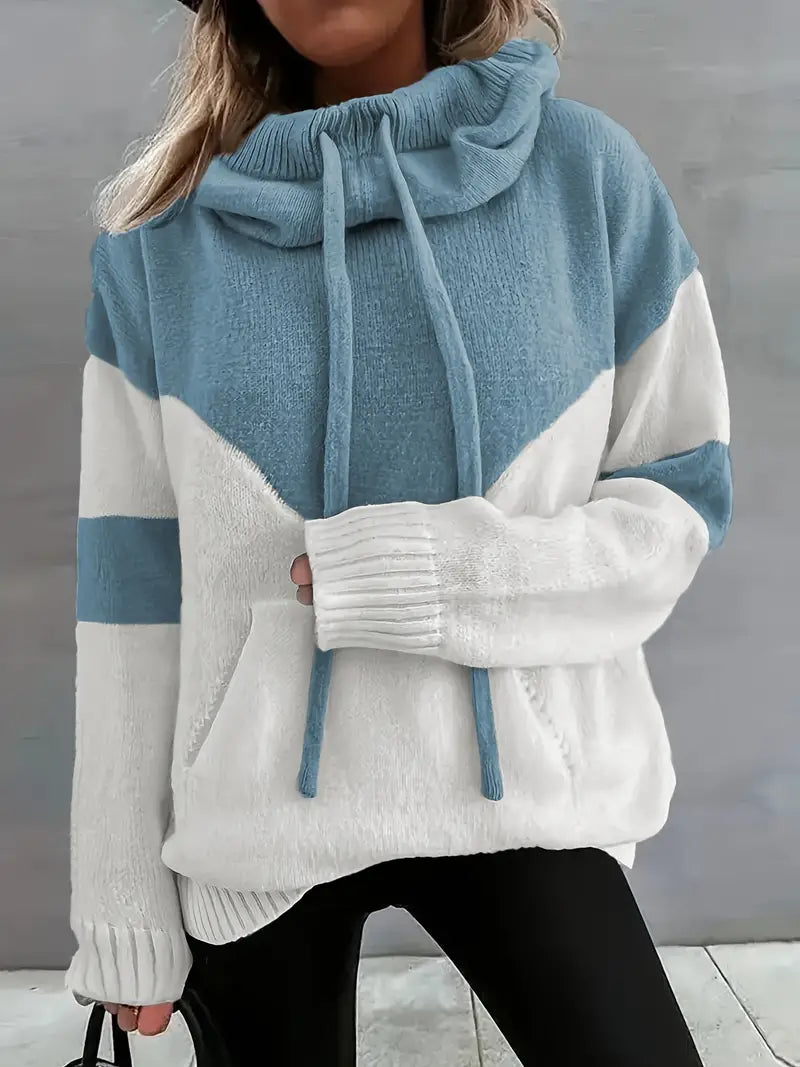 Ríona | Sudadera Capucha Bicolor