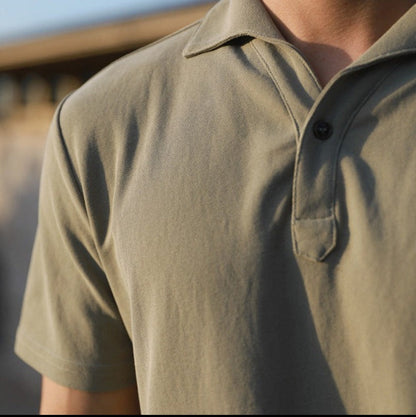 Portofino | Polo de Algodón con Cuello de Una Pieza