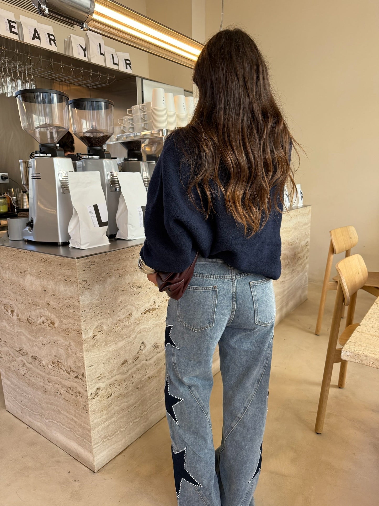 Stella | Vaqueros con Detalles de Estrellas