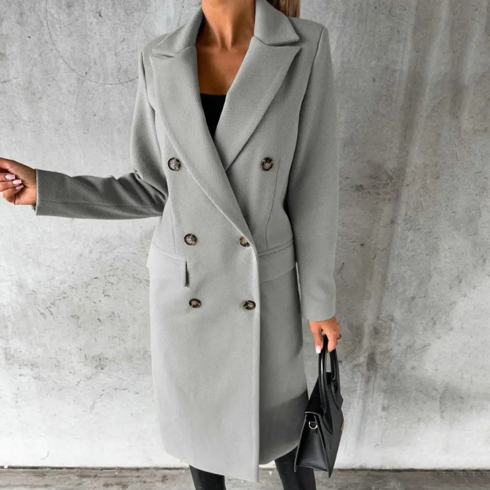 Abrigo Trench de Lana | Elegancia Urbana