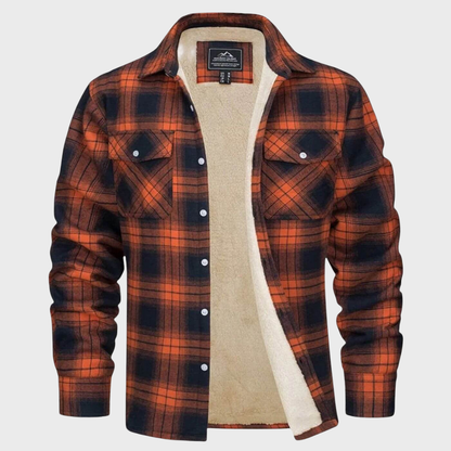 Peter | Chaqueta con forro de cuadros