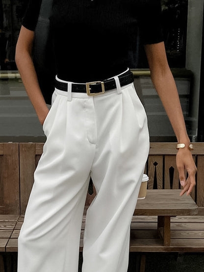Evie | Pantalones de Pernera Ancha
