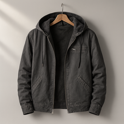 Alejandro | Chaqueta Sherpa Capucha