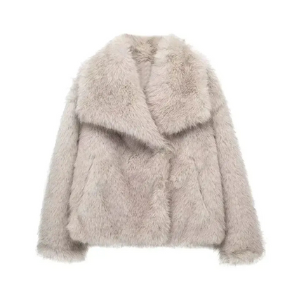 RENATA | Chaqueta Elegante de Piel Sintética