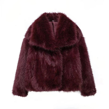 RENATA | Chaqueta Elegante de Piel Sintética