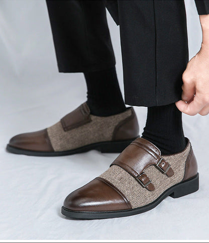 Winston | Zapatos de Piel con Doble Hebilla