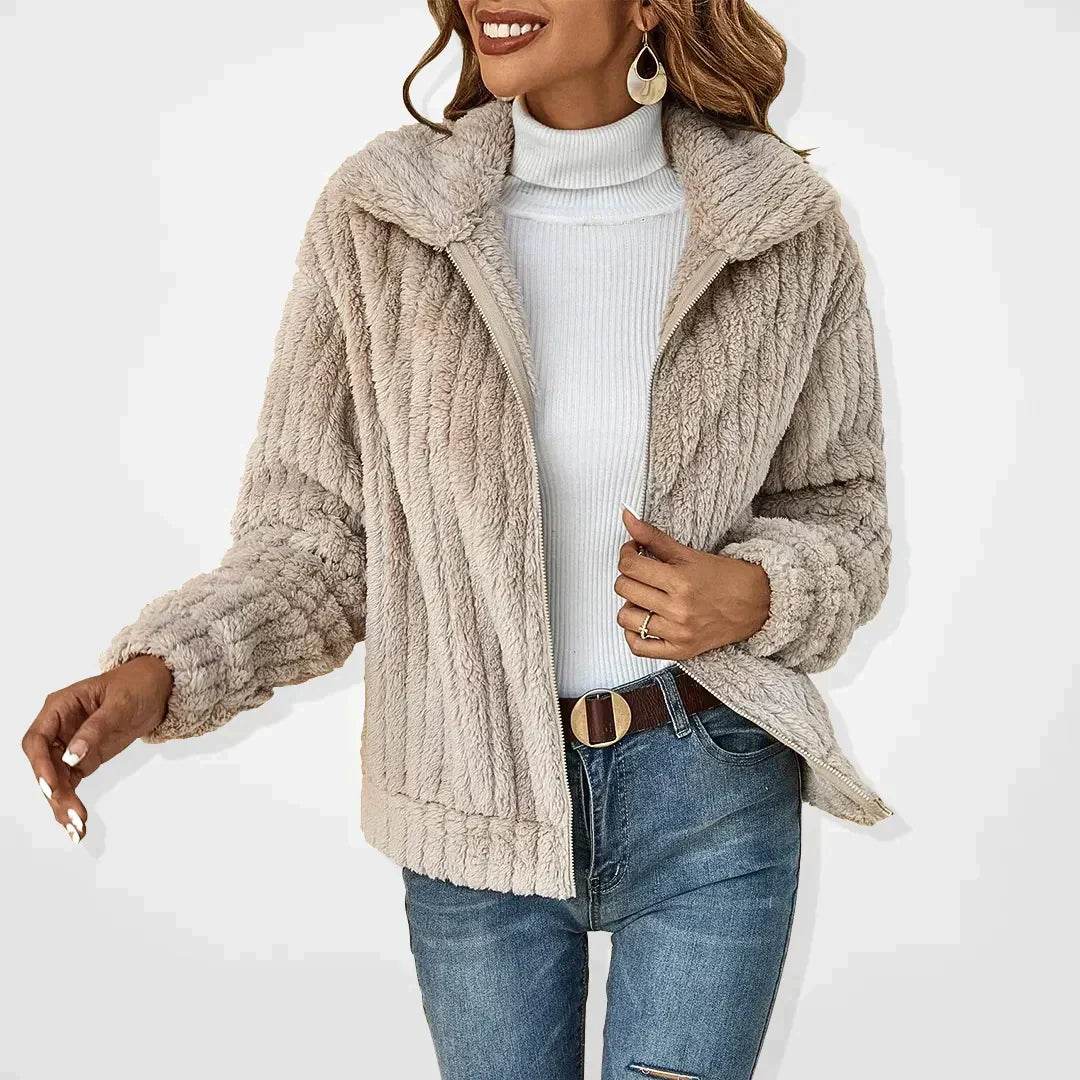 GENEVA | Chaqueta de Sherpa Elegante