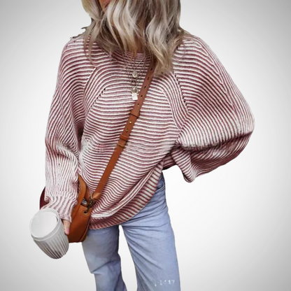 Tamlyn | Jersey Oversized Acogedor con Rayas