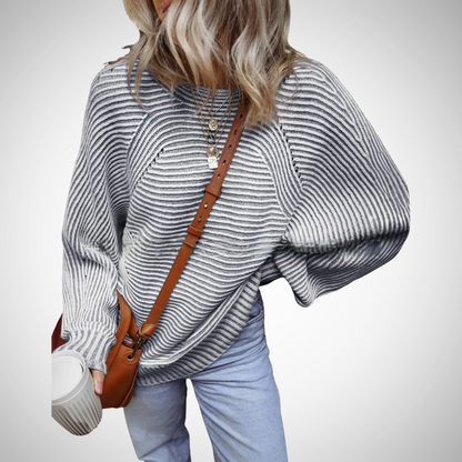 Tamlyn | Jersey Oversized Acogedor con Rayas