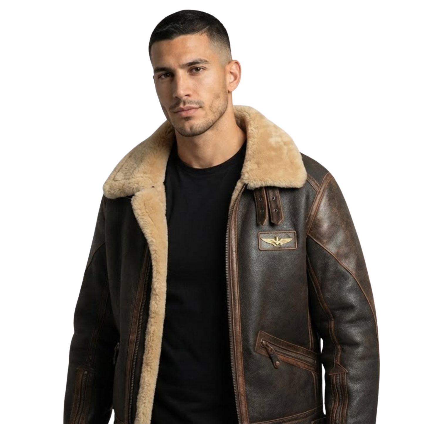 Maverick | Chaqueta Piloto Piel Cálida