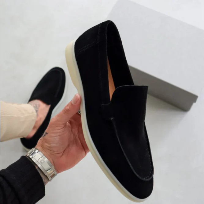 Givalli | Mocasines Elegantes de Ante