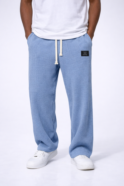 Diego | Pantalones Anchos Cintura Ajustable Pierna Ancha