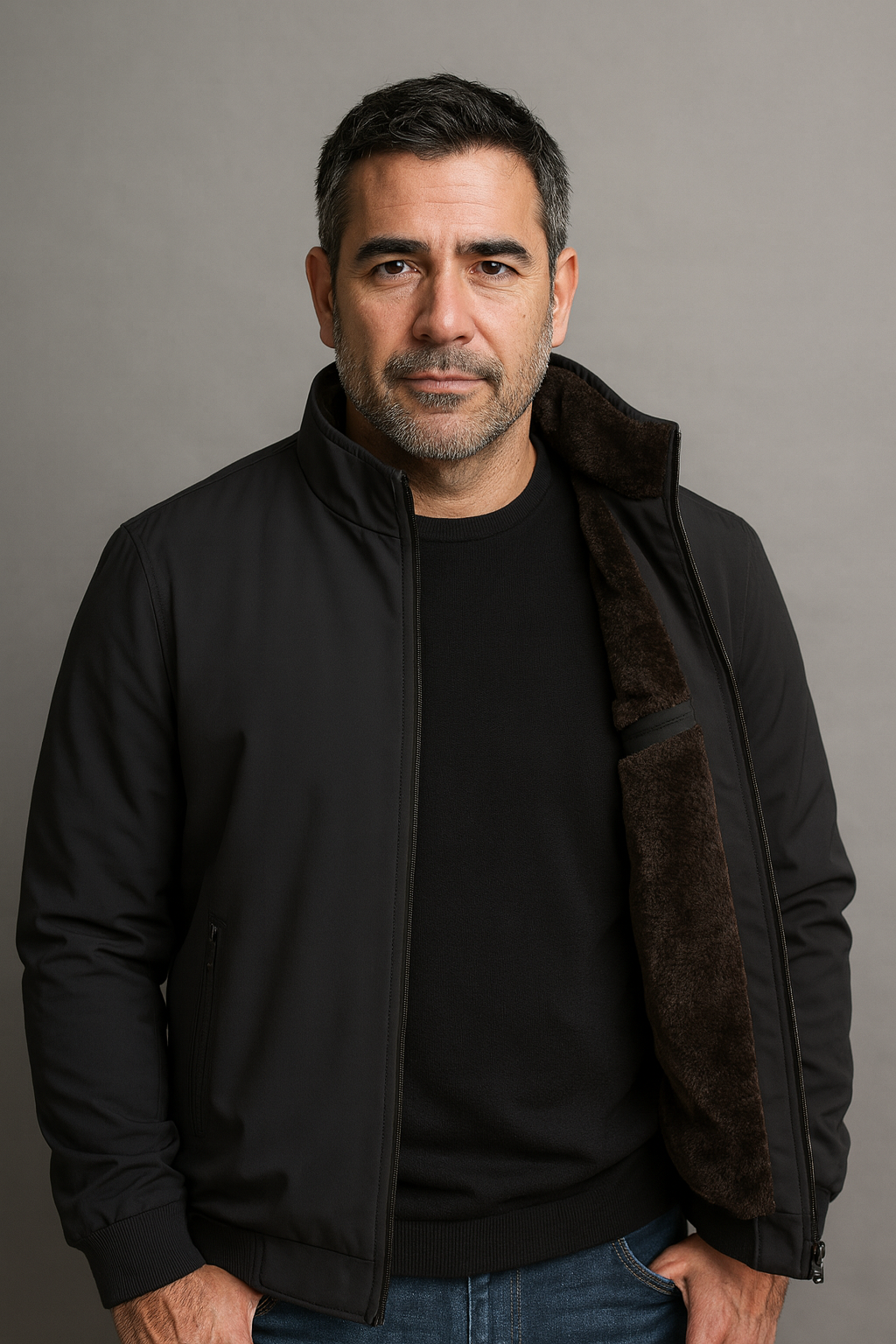 Nicolas | Chaqueta Térmica Impermeable con Forro Polar