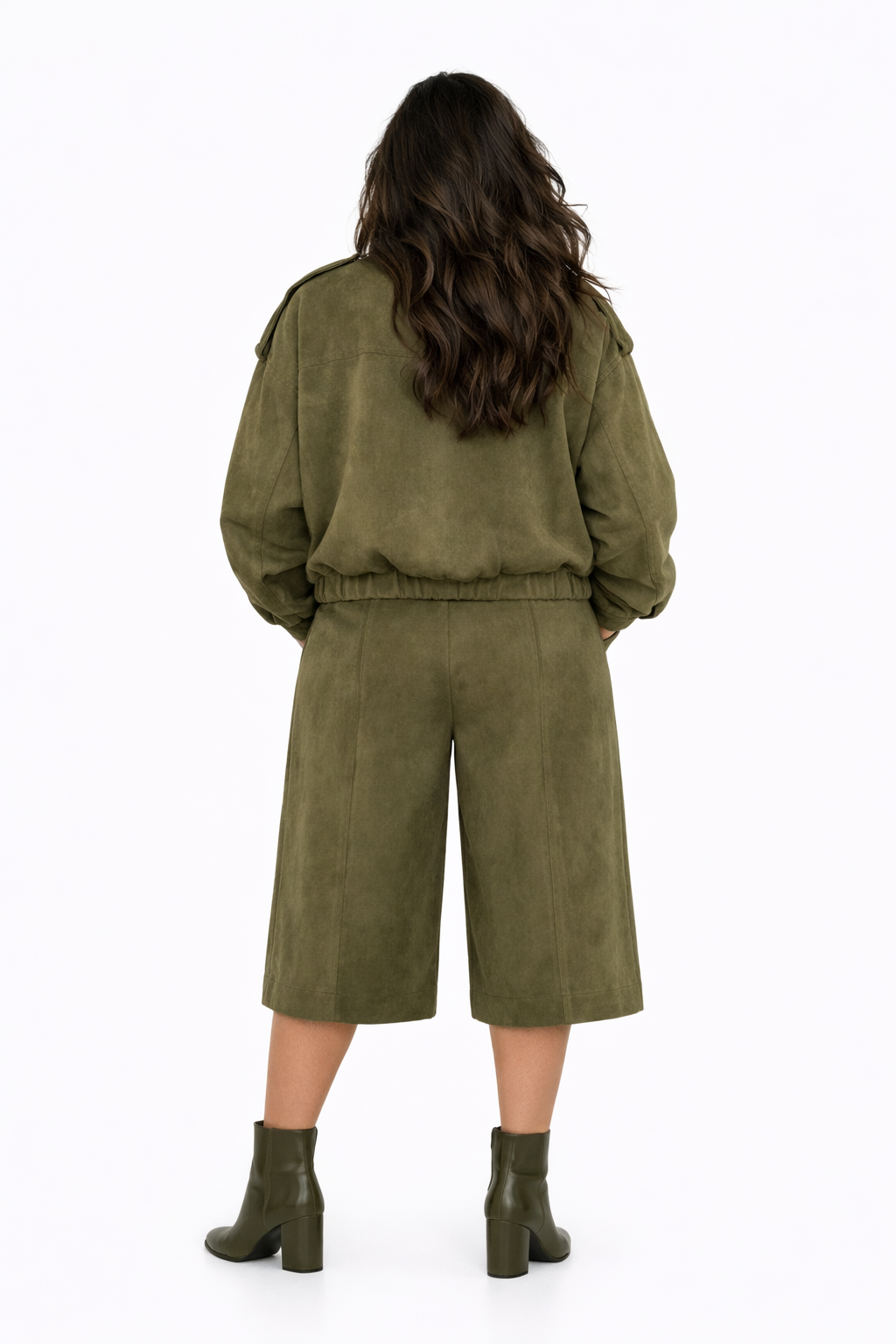 Carolina | Pantalón Oversized Estilo Ante