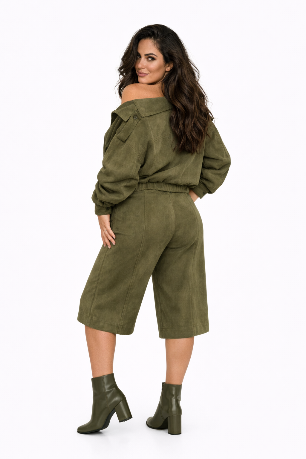 Carolina | Pantalón Oversized Estilo Ante